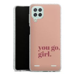 Carry Case Hülle Transparent/glitter ohne Band