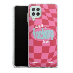 Carry Case Hülle Transparent/glitter ohne Band