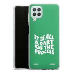 Carry Case Hülle Transparent/glitter ohne Band