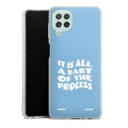 Carry Case Hülle Transparent/glitter ohne Band