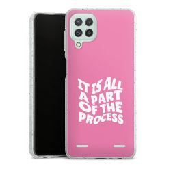 Carry Case Hülle Transparent/glitter ohne Band