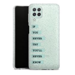 Carry Case Hülle Transparent/glitter ohne Band