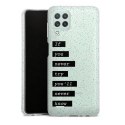 Carry Case Hülle Transparent/glitter ohne Band