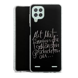 Carry Case Hülle Transparent/glitter ohne Band