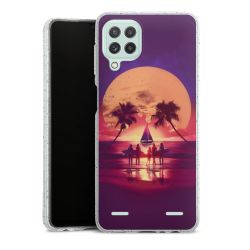 Carry Case Hülle Transparent/glitter ohne Band