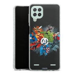 Carry Case Hülle Transparent/glitter ohne Band