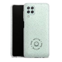 Carry Case Hülle Transparent/glitter ohne Band