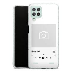 Carry Case Hülle Transparent/glitter ohne Band