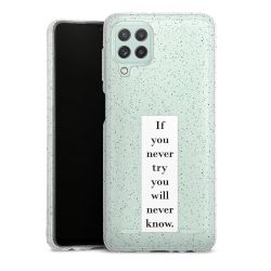 Carry Case Hülle Transparent/glitter ohne Band