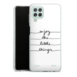 Carry Case Hülle Transparent/glitter ohne Band