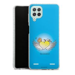 Carry Case Hülle Transparent/glitter ohne Band