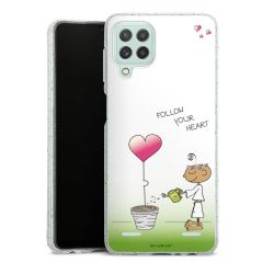 Carry Case Hülle Transparent/glitter ohne Band