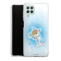 Carry Case Hülle Transparent/glitter ohne Band