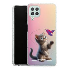 Carry Case Hülle Transparent/glitter ohne Band