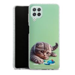 Carry Case Hülle Transparent/glitter ohne Band