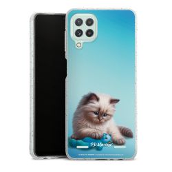 Carry Case Hülle Transparent/glitter ohne Band