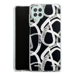 Carry Case Hülle Transparent/glitter ohne Band