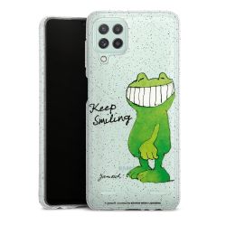 Carry Case Hülle Transparent/glitter ohne Band