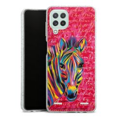 Carry Case Hülle Transparent/glitter ohne Band