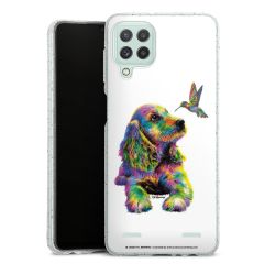 Carry Case Hülle Transparent/glitter ohne Band