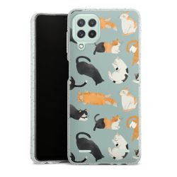 Carry Case Hülle Transparent/glitter ohne Band