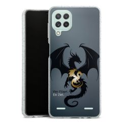 Carry Case Hülle Transparent/glitter ohne Band