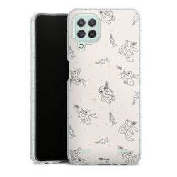 Carry Case Hülle Transparent/glitter ohne Band