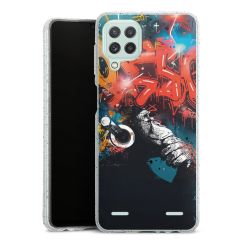 Carry Case Hülle Transparent/glitter ohne Band