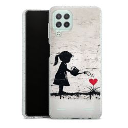 Carry Case Hülle Transparent/glitter ohne Band