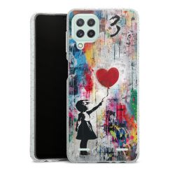 Carry Case Hülle Transparent/glitter ohne Band