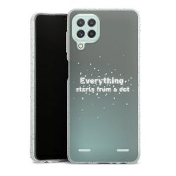 Carry Case Hülle Transparent/glitter ohne Band