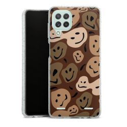 Carry Case Hülle Transparent/glitter ohne Band