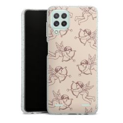 Carry Case Hülle Transparent/glitter ohne Band