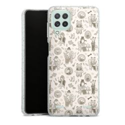 Carry Case Hülle Transparent/glitter ohne Band