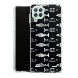 Carry Case Hülle Transparent/glitter ohne Band