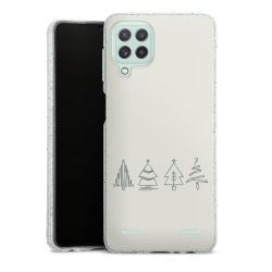 Carry Case Hülle Transparent/glitter ohne Band