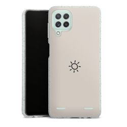 Carry Case Hülle Transparent/glitter ohne Band