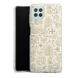 Carry Case Hülle Transparent/glitter ohne Band