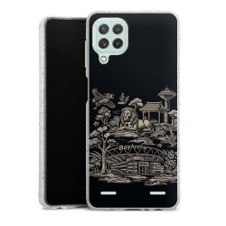 Carry Case Hülle Transparent/glitter ohne Band