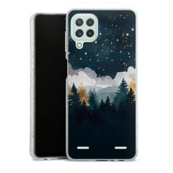 Carry Case Hülle Transparent/glitter ohne Band