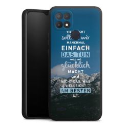 Premium Carry Case Hülle Mattschwarz ohne Band