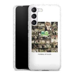 Carry Case Hülle Transparent/glitter ohne Band