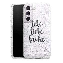 Carry Case Hülle Transparent/glitter ohne Band