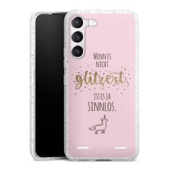 Carry Case Hülle Transparent/glitter ohne Band