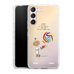 Carry Case Hülle Transparent/glitter ohne Band