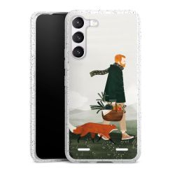 Carry Case Hülle Transparent/glitter ohne Band