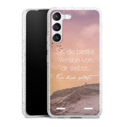 Carry Case Hülle Transparent/glitter ohne Band