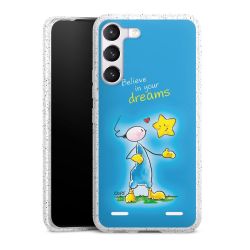 Carry Case Hülle Transparent/glitter ohne Band