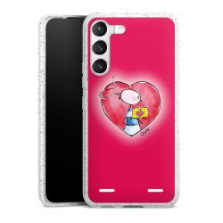 Carry Case Hülle Transparent/glitter ohne Band