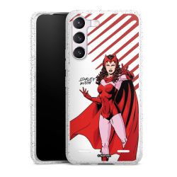 Carry Case Hülle Transparent/glitter ohne Band